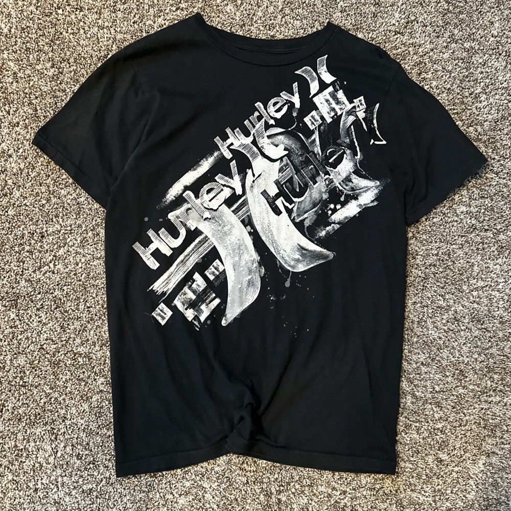 y2k streetwear hurley graphic tee shirt